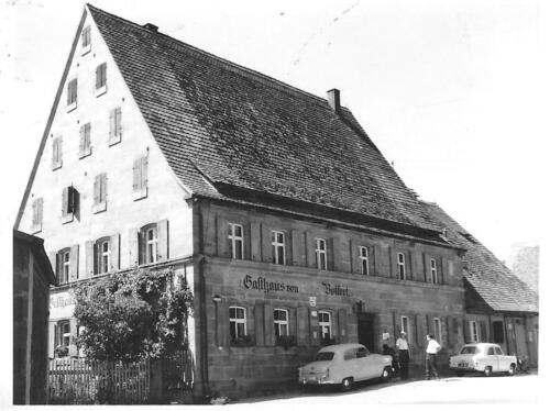 Das 1. Vereinslokal: Gasthaus "Volkert" - Wo am 23.05.1959 alles begann